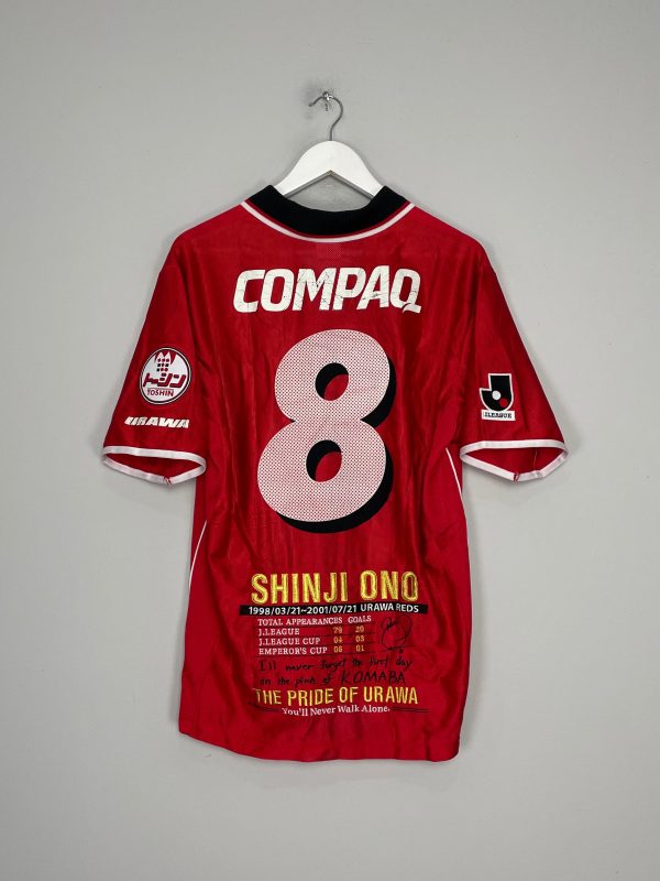 2001/02 レッドダイヤモンズ 小野 #8 *トリビュート* ホームシャツ (L) PUMA